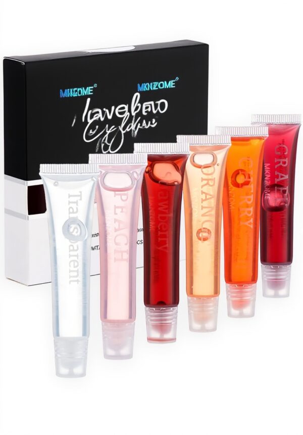 Huile à Lèvres MKNZOME Hydratant Gloss Transparent Femmes
