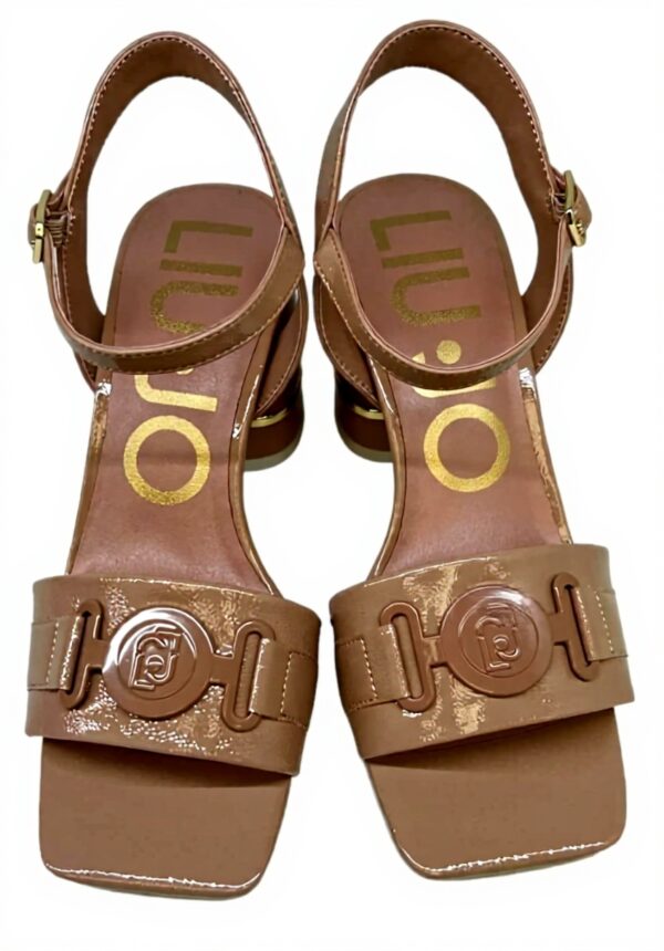 Sandales Liu Jo talon bloc nude femme chaussures mode