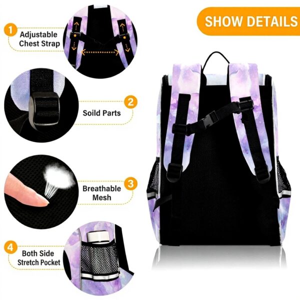 Sac à dos enfant cuivre marbre granit Vnurnrn-Nigeu école