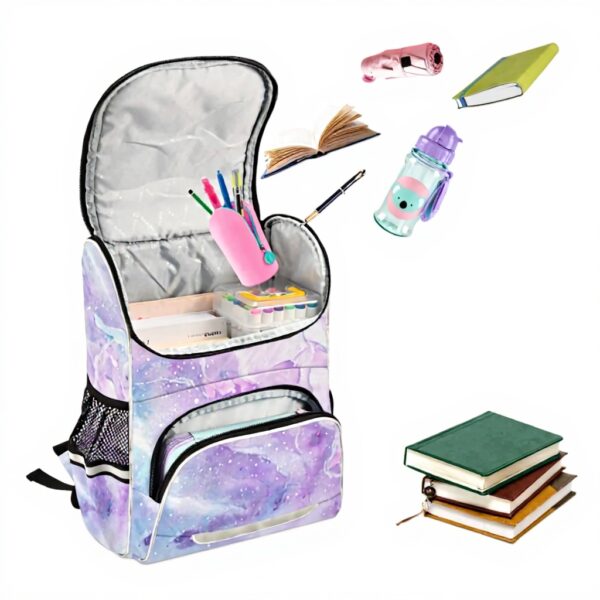 Sac à dos enfant cuivre marbre granit Vnurnrn-Nigeu école