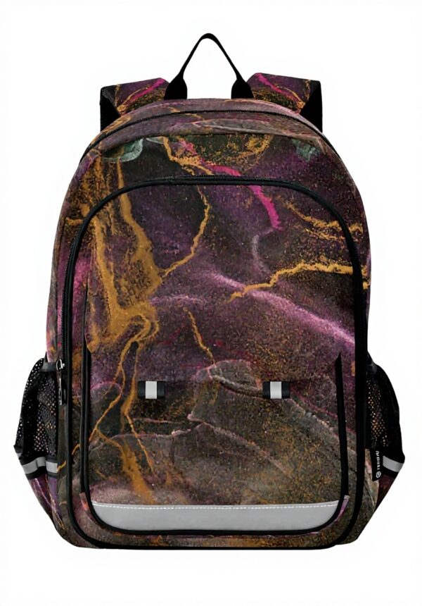 Sac à dos enfant cuivre marbre granit Vnurnrn-Nigeu école