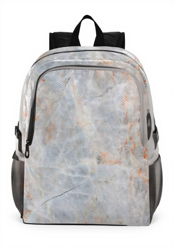 Sac à dos enfant NYEU pliable imperméable cuivre marbre