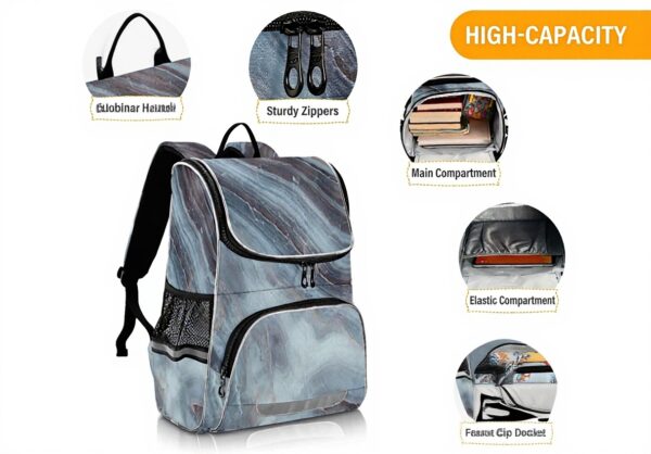 Sac à dos enfant granit minéral réfléchissant Sawoinoa