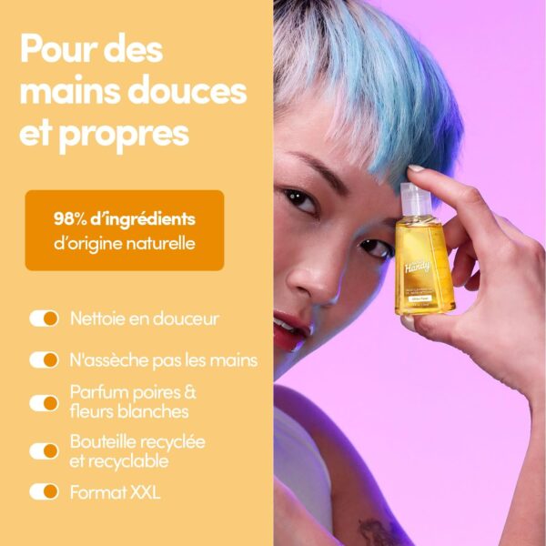 Gel mains paillettes Merci Handy sans rinçage non collant-1