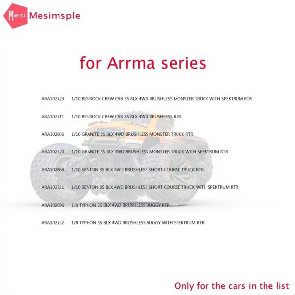 Pignon 57T Mesimsple ARA310949 pour Arrma 110 robuste