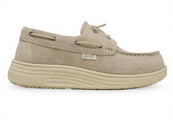Mocassin Homme Liu Jo Suede Léger Semelle Eva Beige 41