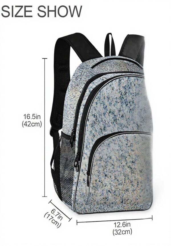 Sac à dos ordinateur portable 15,6 pouces MontoJ texture