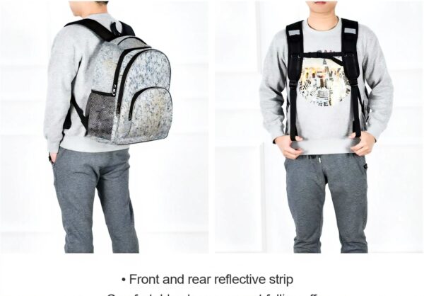 Sac à dos ordinateur portable 15,6 pouces MontoJ texture