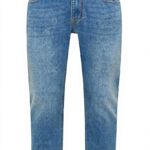 Jeans Mustang Oregon Slim Homme Classique Bleu Moyen