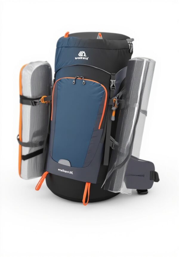 Sac à dos randonnée 65L Mxaeyar léger imperméable homme