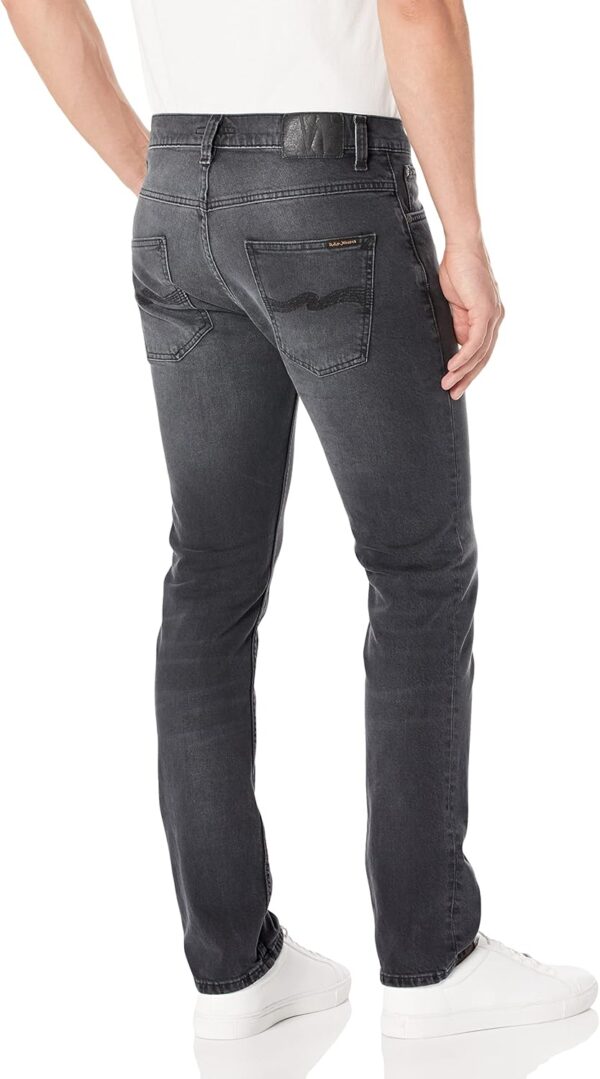 Jeans Nudie Grim Tim Dark Cove Coton Bio Homme-1