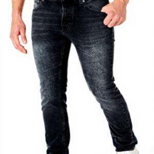 Jeans Nudie Grim Tim Dark Cove Coton Bio Homme