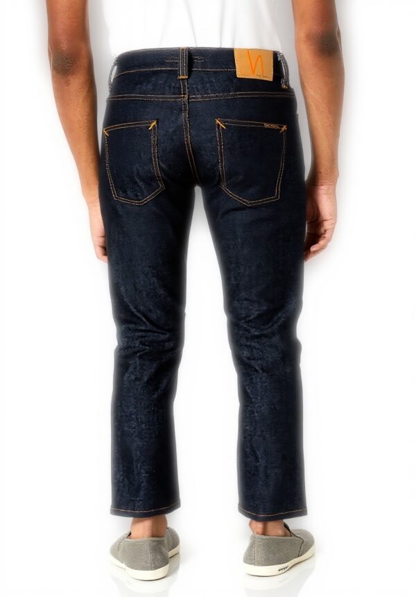 Jeans Nudie Grim Tim Dry True Navy Slim Homme