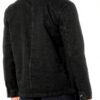 Blouson Nudie Jeans Co Barney Worker Noir Coton Bio