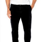Nudie Jeans Easy Alvin Noir Pantalon décontracté Coton bio