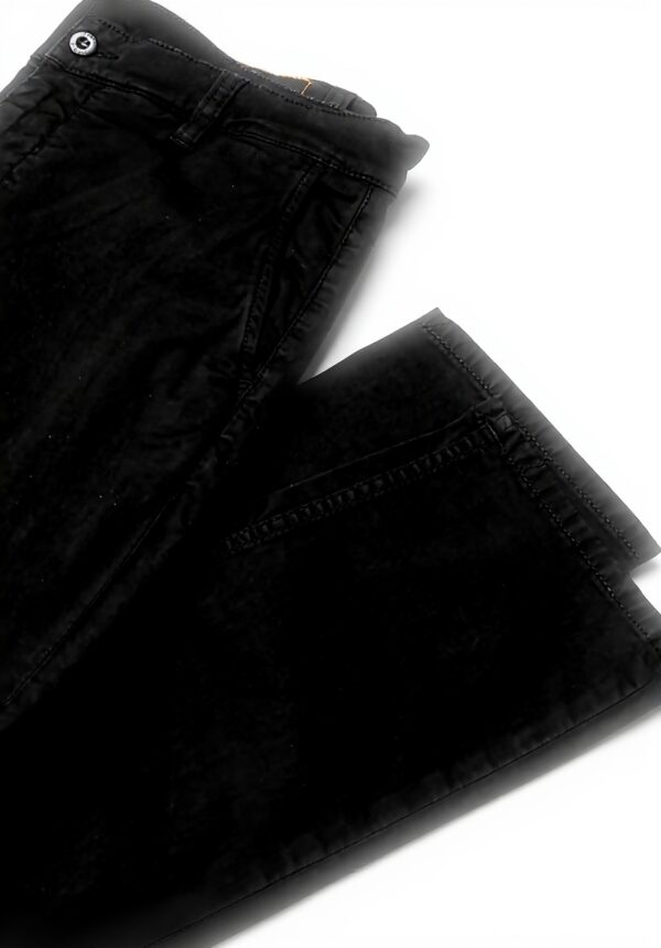 Nudie Jeans Easy Alvin Noir Pantalon décontracté Coton bio