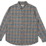 Chemise Nudie Jeans Filip bleu clair homme coton