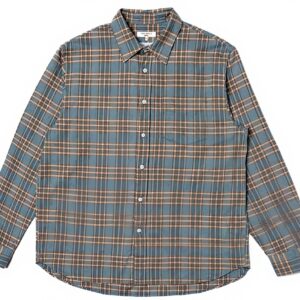 Chemise Nudie Jeans Filip bleu clair homme coton