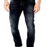 Jeans homme Nudie Jeans Grim Tim Dark Cove coton bio