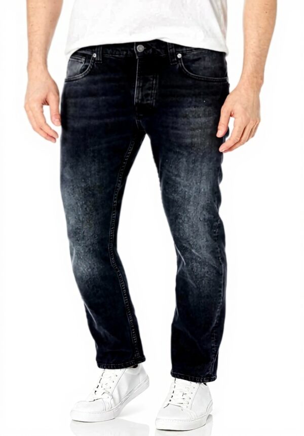 Jeans homme Nudie Jeans Grim Tim Dark Cove coton bio