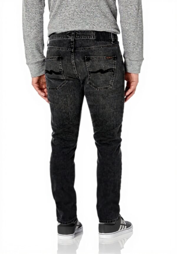 Jeans Nudie Jeans Lean Dean Homme Slim Fermeture Bouton