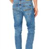 Nudie Jeans Lean Dean Orange Perdu Jeans Homme Coton Bio