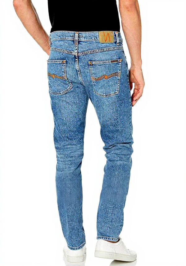 Nudie Jeans Lean Dean Orange Perdu Jeans Mixte Coton Bio