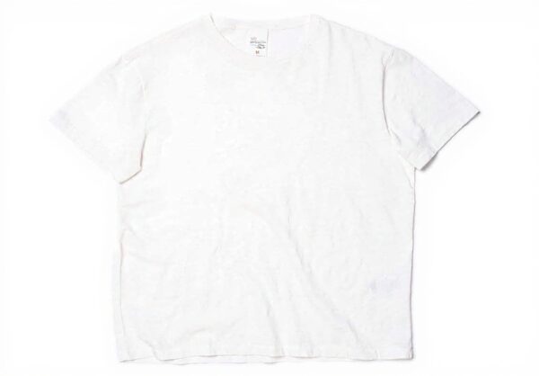 T-shirt manches courtes Nudie Jeans Off White Homme