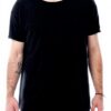 T-shirt Nudie Jeans Roger Slub coton bio homme noir