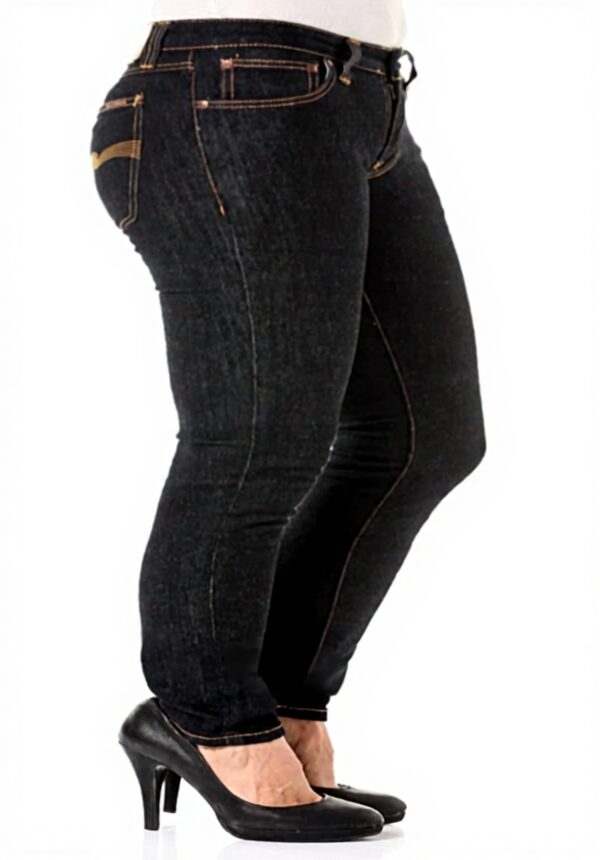 Nudie Jeans Skinny Lin Jeans Mixte Coton Élasthanne