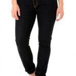 Nudie Jeans Skinny Lin Jeans Mixte Coton Élasthanne