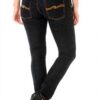 Nudie Jeans Skinny Lin Jeans Mixte Coton Élasthanne