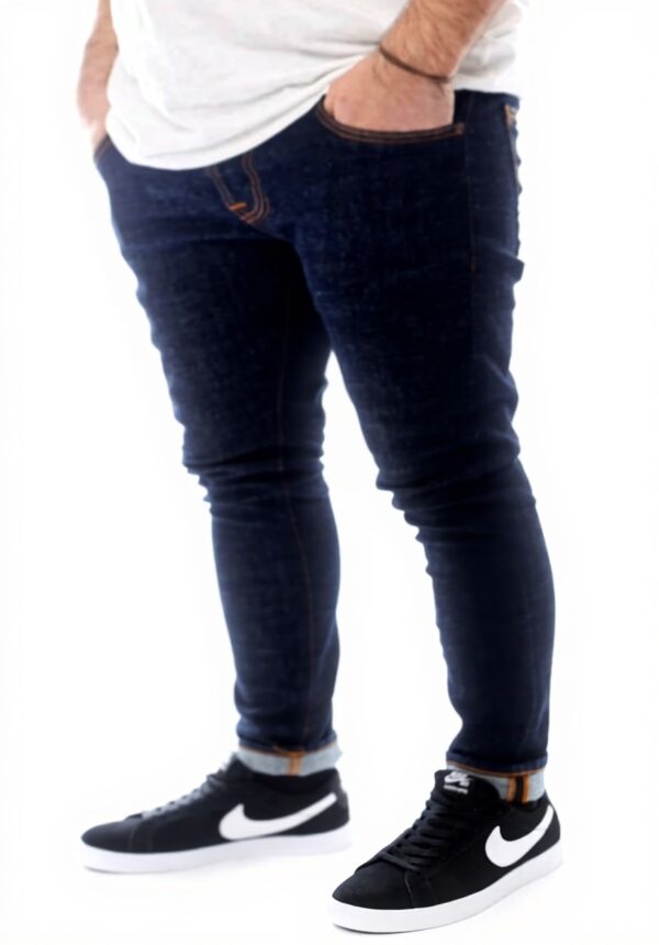 Nudie Jeans Tight Terry Jean Slim Homme Coton Bio Stretch