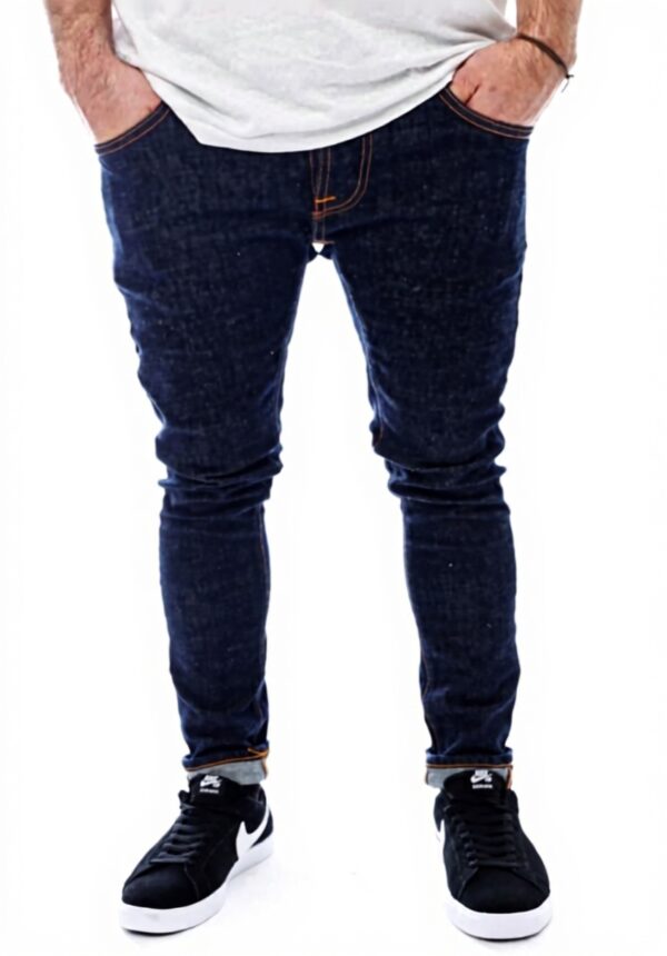 Nudie Jeans Tight Terry Jean Slim Homme Coton Bio Stretch