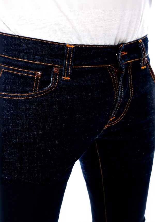 Nudie Jeans Tight Terry Jean Slim Homme Coton Bio Stretch