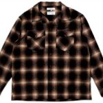 Chemise Nudie Jeans Vincent Shadow Check Marron Homme