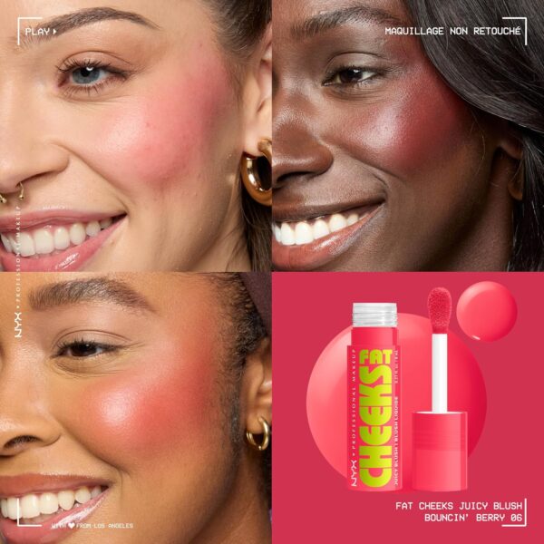 Blush liquide NYX Professional Makeup hydratation 24h tenue-3