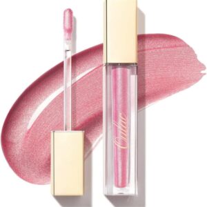 Oulac Gloss à Lèvres Pailleté Hydratant Huile Brillant Vegan-0