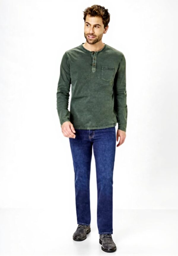 Paddocks Jean 5 poches homme Ranger Blue Rinse Soft Nude