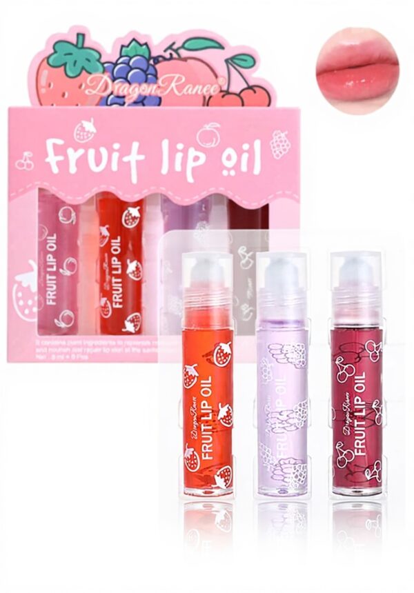 Brillants à lèvres Pakivs 4 saveurs fruits hydratant roller