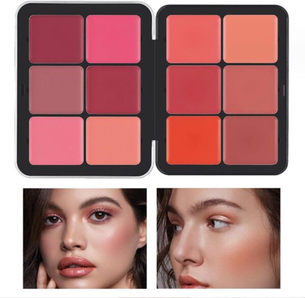 Palette fard à joues crème Beauty Searcher 12 couleurs-1