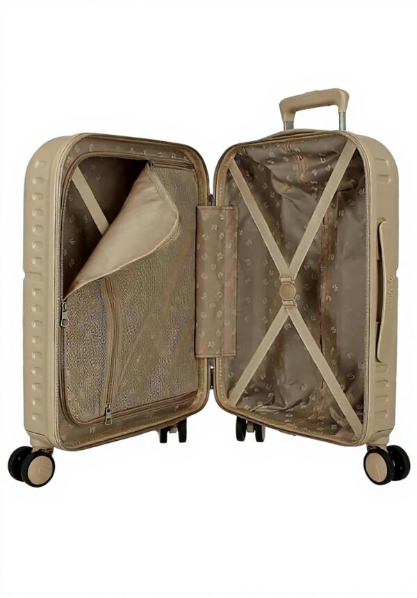Valise Cabine Pepe Jeans Polypropylène Léger 4 Roues