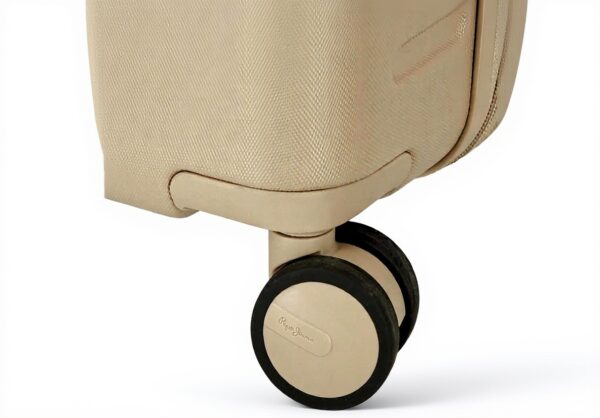 Valise Cabine Pepe Jeans Polypropylène Léger 4 Roues