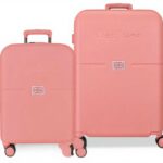 Valise Cabine Pepe Jeans Polypropylène Léger 4 Roues