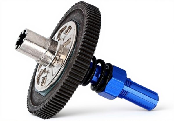 plplaaoo RC Car Gear Set 91T Big Gear avec 17T 19T 21T Pinions Compatible pour Arrma Senton 1 10 Granite Big Rock Vorteks Typhon Bleu foncé (Bleu foncé)