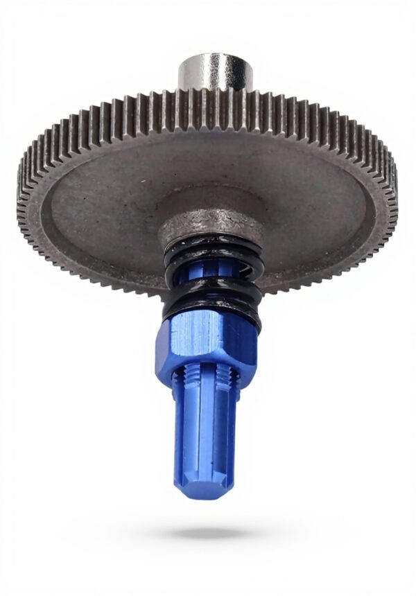 plplaaoo RC Car Gear Set 91T Big Gear avec 17T 19T 21T Pinions Compatible pour Arrma Senton 1 10 Granite Big Rock Vorteks Typhon Bleu foncé (Bleu foncé)