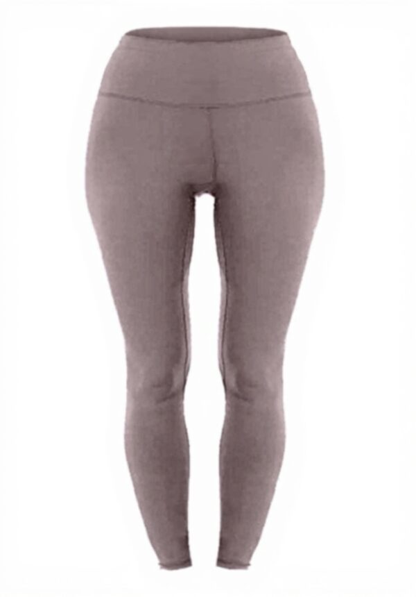 Pantalon de yoga QWUVEDS femme taille haute poche noir