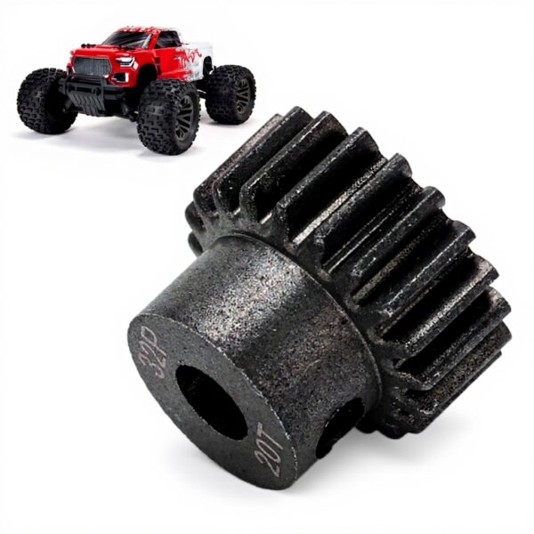 Pignon RC 20T acier haute résistance Arrma Granite Big Rock