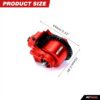 Module transmission RCAWD ARRMA 37T 13T aluminium rouge