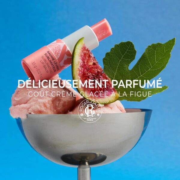 Baume lèvres Roger&Gallet soin nourrissant brillant naturel-1